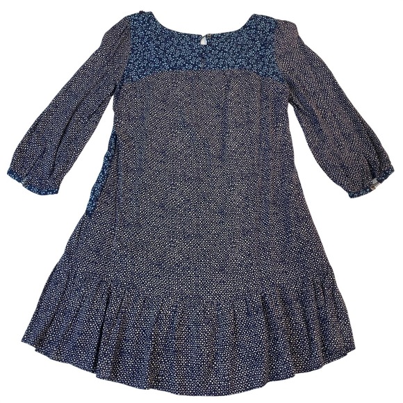 Anthropologie Holding Horses Ruffle Mini Dress Tunic Prairie Long Sleeve Size 0 - Picture 6 of 8